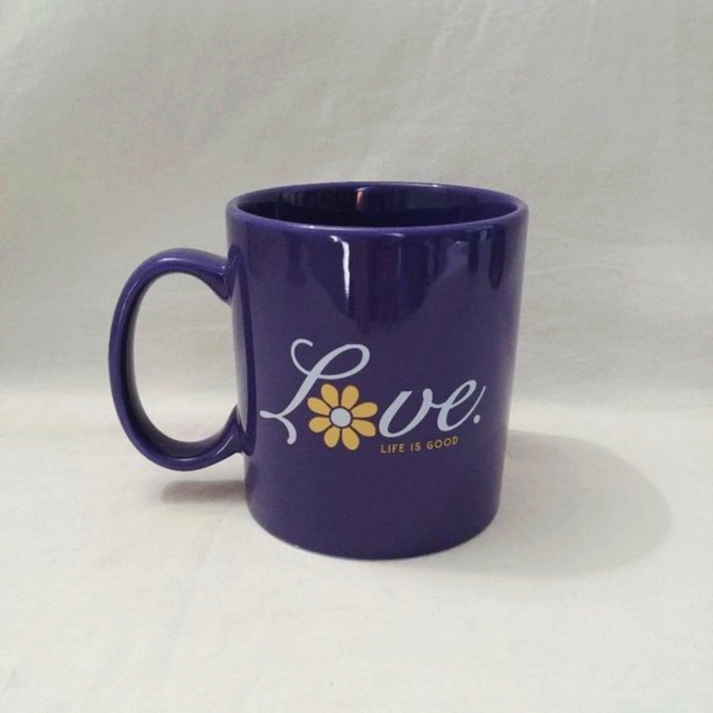 Love Life is Good Purple Coffee/Tea Mug